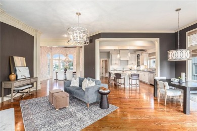 This exquisite 4 bed/4.5 bath home is perfectly placed on the #7 on Nicklaus Golf Club At LionsGate in Kansas - for sale on GolfHomes.com, golf home, golf lot