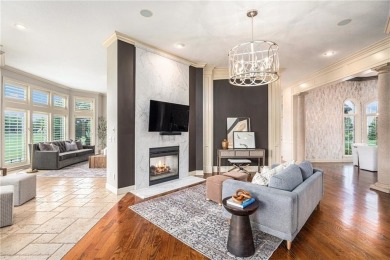 This exquisite 4 bed/4.5 bath home is perfectly placed on the #7 on Nicklaus Golf Club At LionsGate in Kansas - for sale on GolfHomes.com, golf home, golf lot