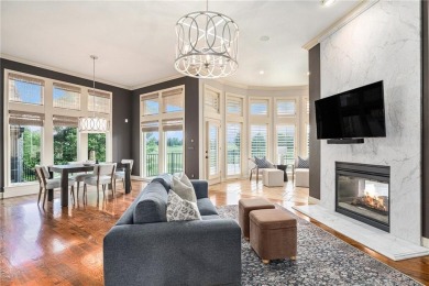 This exquisite 4 bed/4.5 bath home is perfectly placed on the #7 on Nicklaus Golf Club At LionsGate in Kansas - for sale on GolfHomes.com, golf home, golf lot