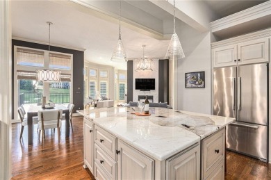 This exquisite 4 bed/4.5 bath home is perfectly placed on the #7 on Nicklaus Golf Club At LionsGate in Kansas - for sale on GolfHomes.com, golf home, golf lot