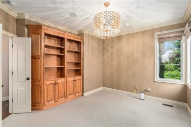 This exquisite 4 bed/4.5 bath home is perfectly placed on the #7 on Nicklaus Golf Club At LionsGate in Kansas - for sale on GolfHomes.com, golf home, golf lot