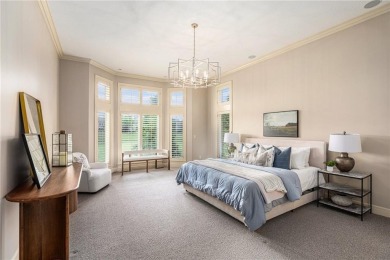 This exquisite 4 bed/4.5 bath home is perfectly placed on the #7 on Nicklaus Golf Club At LionsGate in Kansas - for sale on GolfHomes.com, golf home, golf lot