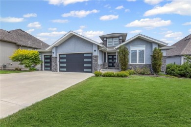 Contemporary Custom home in coveted Chapel Hill neighborhood. 1 on Heritage Park Golf Course in Kansas - for sale on GolfHomes.com, golf home, golf lot