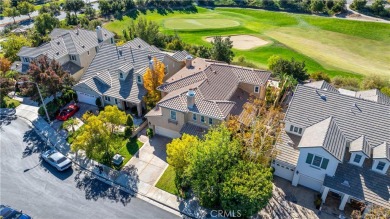 Top of the World panoramic views from high above the 8th hole at on TPC At Valencia in California - for sale on GolfHomes.com, golf home, golf lot