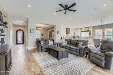 This Stunning and Highly Upgraded Alora model home boasts on Encanterra Country Club in Arizona - for sale on GolfHomes.com, golf home, golf lot