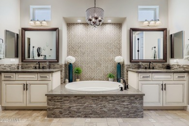 This Stunning and Highly Upgraded Alora model home boasts on Encanterra Country Club in Arizona - for sale on GolfHomes.com, golf home, golf lot