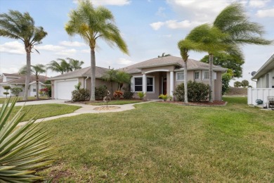 This beautiful home is located on the serene greens of the golf on Viera East Golf Club in Florida - for sale on GolfHomes.com, golf home, golf lot