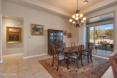 Located on corner lot in The Preserve, this 2011 Sabino offers on Saddlebrooke Golf Course in Arizona - for sale on GolfHomes.com, golf home, golf lot