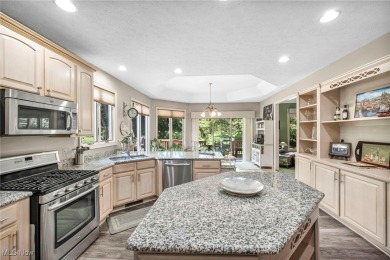 Elegant and versatile, this custom home sits proudly on the 11th on Red Tail Golf Club in Ohio - for sale on GolfHomes.com, golf home, golf lot