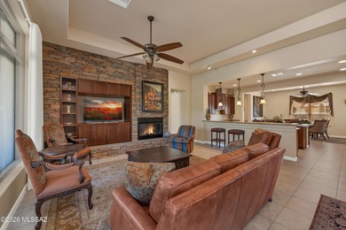 Located on corner lot in The Preserve, this 2011 Sabino offers on Saddlebrooke Golf Course in Arizona - for sale on GolfHomes.com, golf home, golf lot