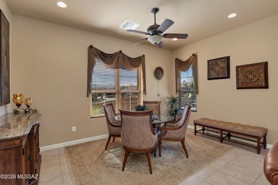 Located on corner lot in The Preserve, this 2011 Sabino offers on Saddlebrooke Golf Course in Arizona - for sale on GolfHomes.com, golf home, golf lot