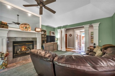 Elegant and versatile, this custom home sits proudly on the 11th on Red Tail Golf Club in Ohio - for sale on GolfHomes.com, golf home, golf lot