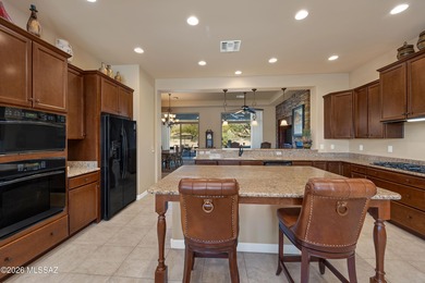 Located on corner lot in The Preserve, this 2011 Sabino offers on Saddlebrooke Golf Course in Arizona - for sale on GolfHomes.com, golf home, golf lot