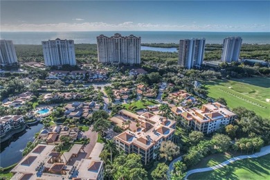 A long, scenic panoramic view of the Pelican Bay Club golf on Club at Pelican Bay Golf Course in Florida - for sale on GolfHomes.com, golf home, golf lot