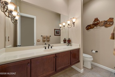 Located on corner lot in The Preserve, this 2011 Sabino offers on Saddlebrooke Golf Course in Arizona - for sale on GolfHomes.com, golf home, golf lot