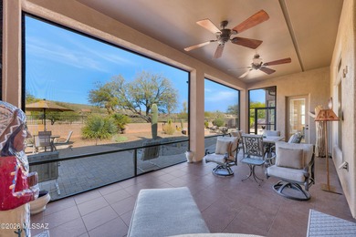 Located on corner lot in The Preserve, this 2011 Sabino offers on Saddlebrooke Golf Course in Arizona - for sale on GolfHomes.com, golf home, golf lot
