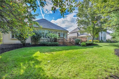 Elegant and versatile, this custom home sits proudly on the 11th on Red Tail Golf Club in Ohio - for sale on GolfHomes.com, golf home, golf lot
