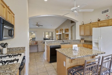 Most popular 2BR, 2BA w/den Palmera floorplan with split on Oakwood Golf Club  in Arizona - for sale on GolfHomes.com, golf home, golf lot