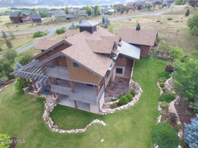 Custom home like no other in Eagle Ranch! Situated as far back on Eagle Ranch in Colorado - for sale on GolfHomes.com, golf home, golf lot