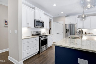 Custom RANCH style home with private guest suite  SALT WATER on Chapel Ridge Golf Club in North Carolina - for sale on GolfHomes.com, golf home, golf lot