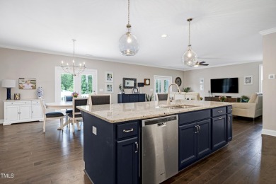 Custom RANCH style home with private guest suite  SALT WATER on Chapel Ridge Golf Club in North Carolina - for sale on GolfHomes.com, golf home, golf lot