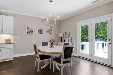 Custom RANCH style home with private guest suite  SALT WATER on Chapel Ridge Golf Club in North Carolina - for sale on GolfHomes.com, golf home, golf lot