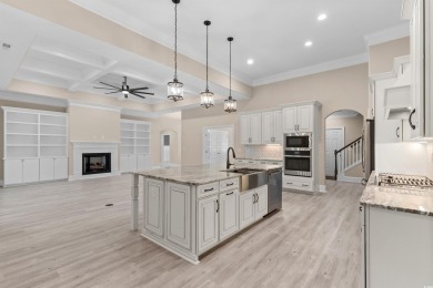 This new craftsman style 4 bedroom, 3 bath quality built luxury on Wild Wing Plantation in South Carolina - for sale on GolfHomes.com, golf home, golf lot