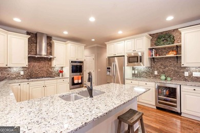 Beautiful home to live and enjoy your family and downtime with on Brookstone Golf and Country Club in Georgia - for sale on GolfHomes.com, golf home, golf lot