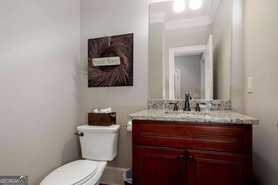 Beautiful home to live and enjoy your family and downtime with on Brookstone Golf and Country Club in Georgia - for sale on GolfHomes.com, golf home, golf lot