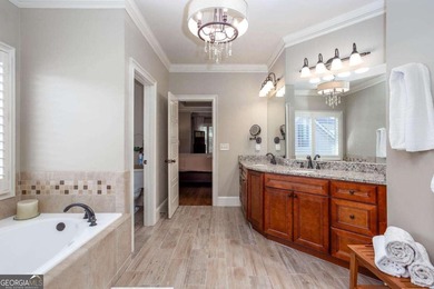 Beautiful home to live and enjoy your family and downtime with on Brookstone Golf and Country Club in Georgia - for sale on GolfHomes.com, golf home, golf lot