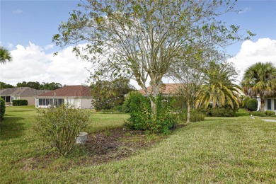 Discover your dream home in this exquisite 1936 sq. ft. Sanibel on Eagle Ridge At Spruce Creek Country Club in Florida - for sale on GolfHomes.com, golf home, golf lot