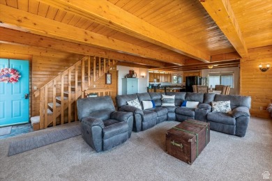 Come see this fully furnished, updated, rustic cabin in on Bear Lake West Golf and Country Club in Idaho - for sale on GolfHomes.com, golf home, golf lot