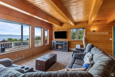 Come see this fully furnished, updated, rustic cabin in on Bear Lake West Golf and Country Club in Idaho - for sale on GolfHomes.com, golf home, golf lot