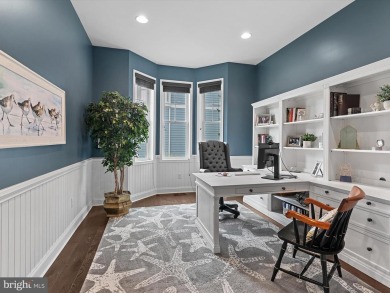The welcoming covered entry of 33437 Islander Drive invites you on The Peninsula Golf and Country Club in Delaware - for sale on GolfHomes.com, golf home, golf lot
