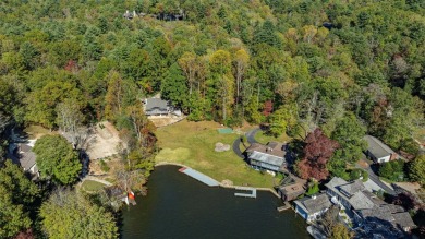 Welcome to an extraordinary lakefront estate on Lake Toxaway on Lake Toxaway Country Club in North Carolina - for sale on GolfHomes.com, golf home, golf lot