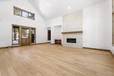 Experience timeless design and modern mountain living in this on Sunriver Caldera Springs Golf Course in Oregon - for sale on GolfHomes.com, golf home, golf lot