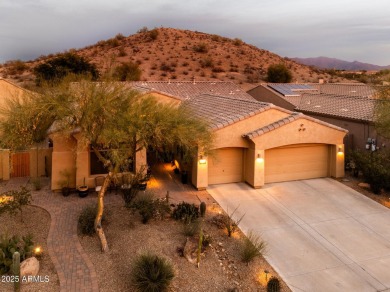 Stunning Resort-Style Home~Expansive Outdoor Oasis: Breathtaking on Estrella Mountain Ranch Golf Course in Arizona - for sale on GolfHomes.com, golf home, golf lot