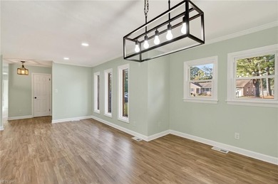 Beautifully remodeled 3-bedroom, 2-bath ranch-style home on Elizabeth Manor Golf and Country Club in Virginia - for sale on GolfHomes.com, golf home, golf lot