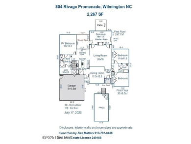 Charming Brick Home in Beau Rivage Golf Course Community - on Beau Rivage Golf and Resort in North Carolina - for sale on GolfHomes.com, golf home, golf lot