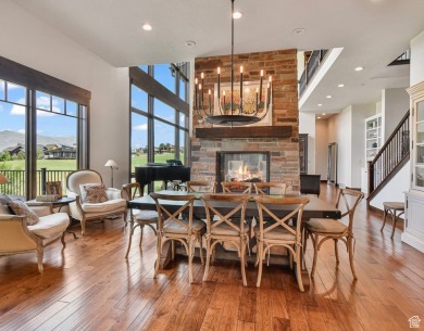 Nestled within the prestigious gated community of Red Ledges on Red Ledges Golf Club in Utah - for sale on GolfHomes.com, golf home, golf lot