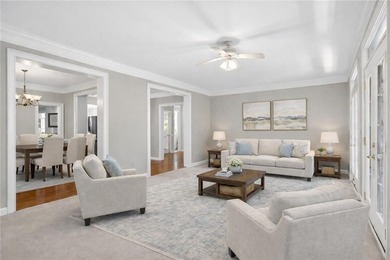 Welcome to River Ridge! This beautifully maintained END-UNIT on Rivermont Golf and Country Club in Georgia - for sale on GolfHomes.com, golf home, golf lot