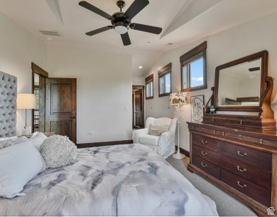 Nestled within the prestigious gated community of Red Ledges on Red Ledges Golf Club in Utah - for sale on GolfHomes.com, golf home, golf lot