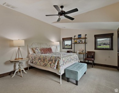 Nestled within the prestigious gated community of Red Ledges on Red Ledges Golf Club in Utah - for sale on GolfHomes.com, golf home, golf lot