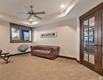 Nestled within the prestigious gated community of Red Ledges on Red Ledges Golf Club in Utah - for sale on GolfHomes.com, golf home, golf lot