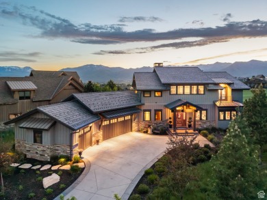 Nestled within the prestigious gated community of Red Ledges on Red Ledges Golf Club in Utah - for sale on GolfHomes.com, golf home, golf lot