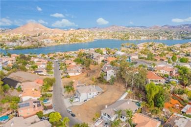 Larger lot with 10,454 square feet on a highly desirable street on Canyon Lake Country Club in California - for sale on GolfHomes.com, golf home, golf lot