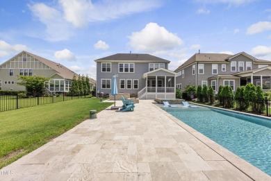 Luxury Living on the Fairway in 12 Oaks - Saltwater Pool on The Club At Twelve Oaks in North Carolina - for sale on GolfHomes.com, golf home, golf lot
