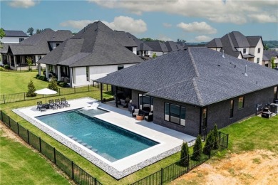 Right on the 14th fairway with a front-row view and a heated on Shadow Valley Country Club in Arkansas - for sale on GolfHomes.com, golf home, golf lot