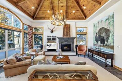 The delightful mountain residence in Beaver Creek, Colorado, is on Beaver Creek Golf Club in Colorado - for sale on GolfHomes.com, golf home, golf lot