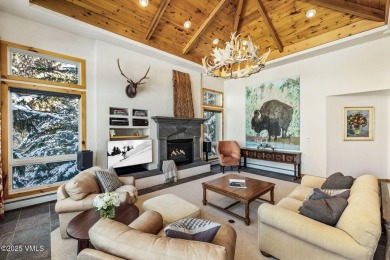 The delightful mountain residence in Beaver Creek, Colorado, is on Beaver Creek Golf Club in Colorado - for sale on GolfHomes.com, golf home, golf lot